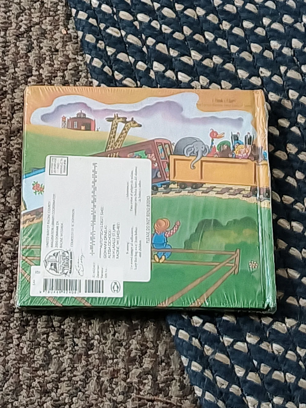 The Little Engine That Could Kids Book - Blue New Sealed In Plastic
